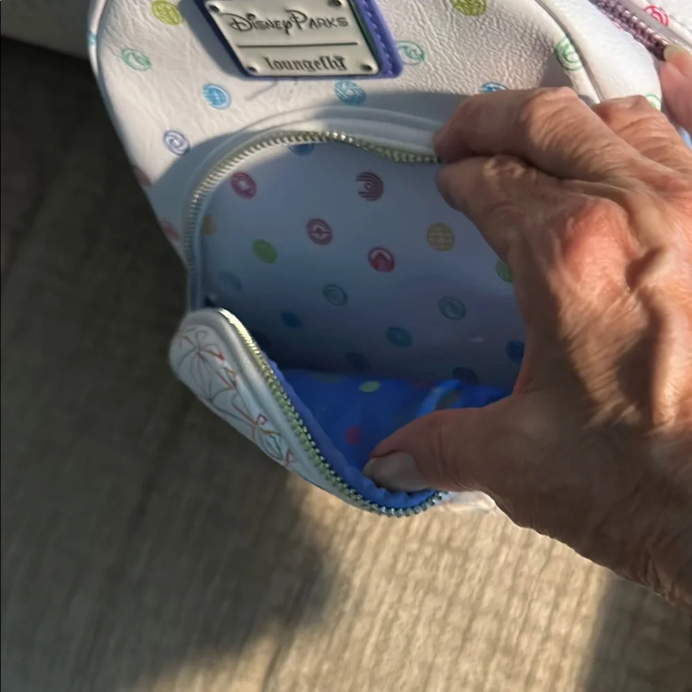 Disney EPCOT 40th Anniversary Backpack - White